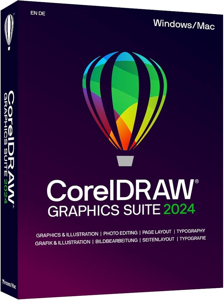 CorelDRAW Graphics Suite 2024 Windows  / MAC için 1 Cihaz  Lisans Anahtarı