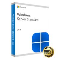 Windows Server 2025 STD dsp dvd kutu BOX 16 core