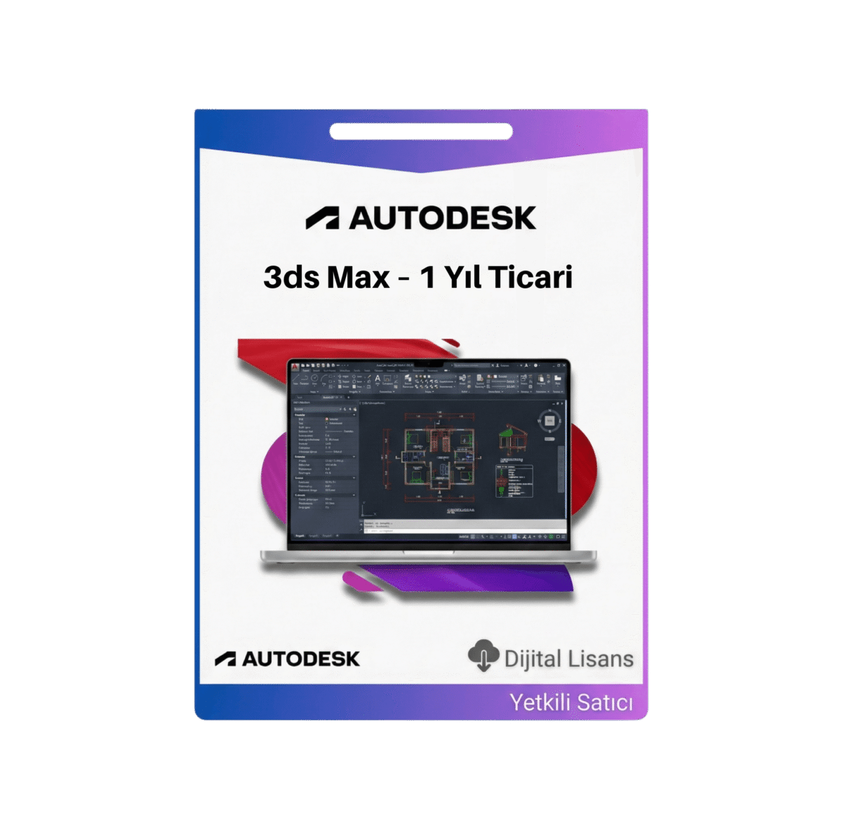 AutoCAD 3ds Max – 1 Yil Ticari