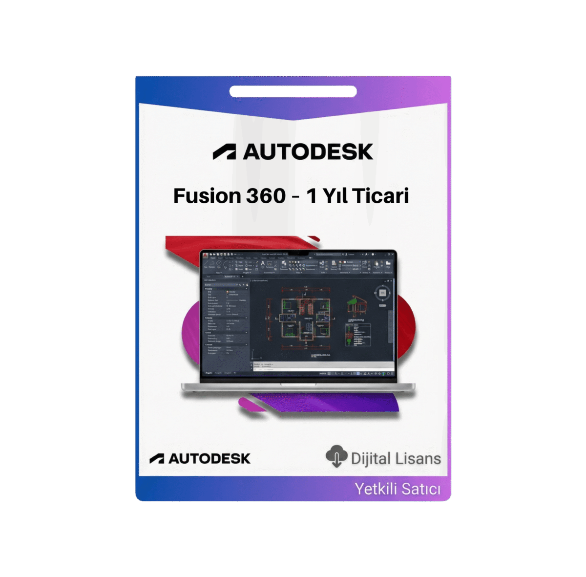 AutoCAD Fusion 360 1 Yil Ticari