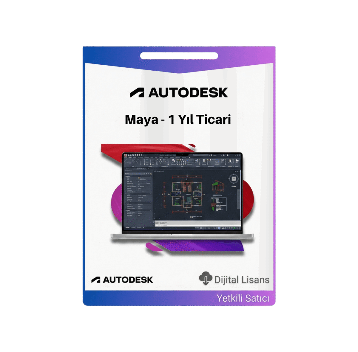 AutoCAD Maya 1 Yil Ticari