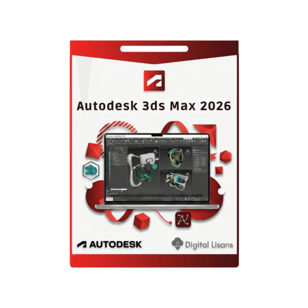 Autodesk 3ds Max 2026 - 1 Yıl Lisans