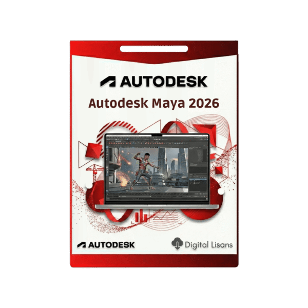 Autodesk Maya 2026 - 1 Yıl Lisans (Windows & Mac Uyumlu)