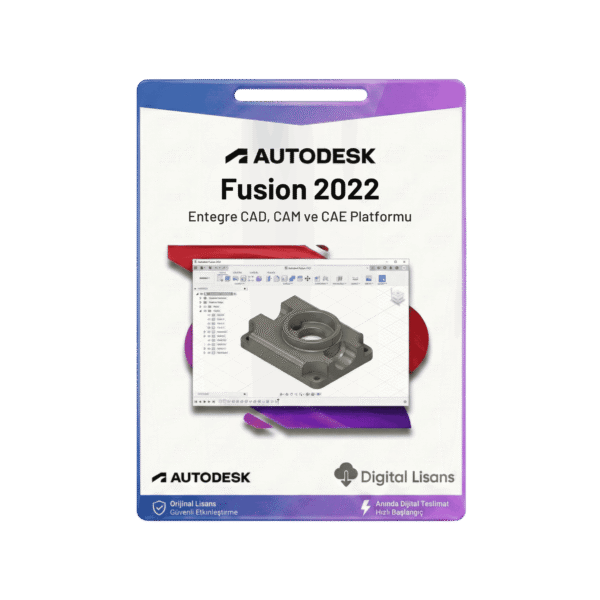 Autodesk Fusion 2022 - 1 Yıl Lisans