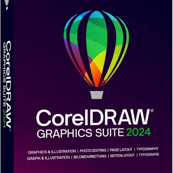 CorelDRAW Graphics Suite 2024 Windows / MAC için 1 Cihaz Lisans Anahtarı