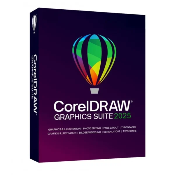CorelDRAW Graphics Suite 2025 Windows / MAC için 1 Cihaz Lisans Anahtarı