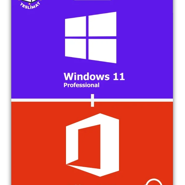 Windows 11 Pro Dijital Lisans & Office 365 1 Yıllık Lisans Hesabı