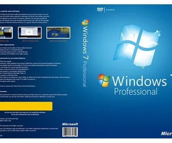 Windows 7 Pro Kurumsal Lisans Anahtarı 32&64 Bit Key