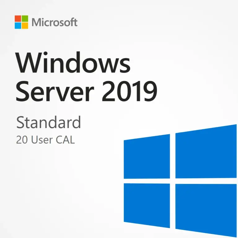 Windows Server 2019 Standard · 20 User CAL