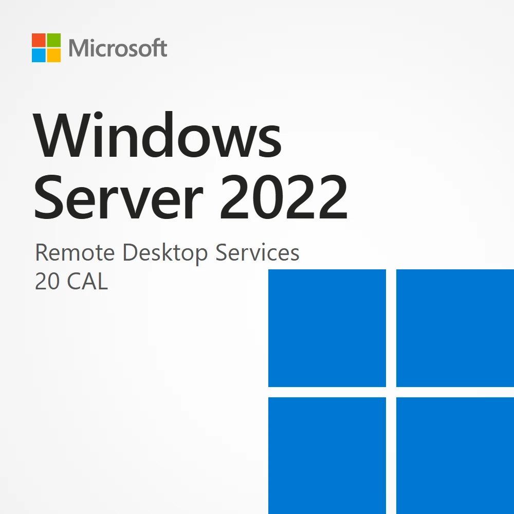 Windows Server 2022 Standart 20 CAL ( RDS) Dijital Lisans Key