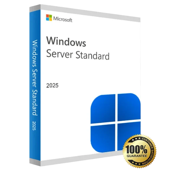 Windows Server 2025 STD dsp dvd kutu BOX 16 core