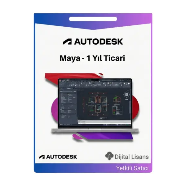 Autodesk Maya - 1 Yıl Ticari Lisans