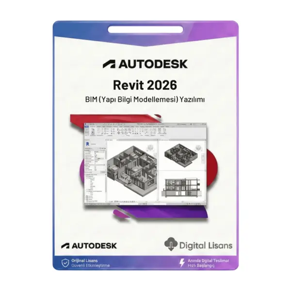 Autodesk Revit 2026 - 1 Yıl Lisans