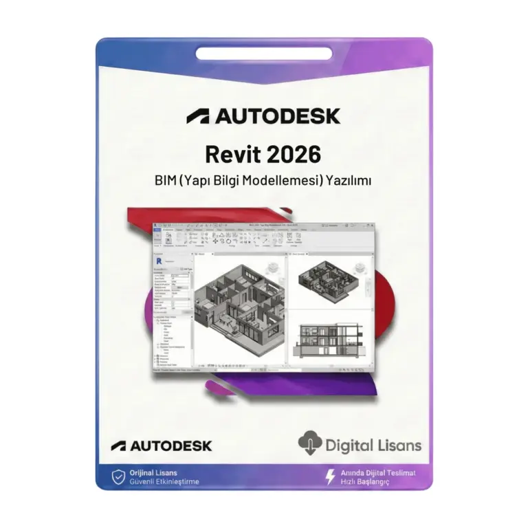 Autodesk Revit 2026 - 1 Yıl Lisans