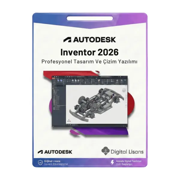 Autodesk Inventor Pro 2026 - 1 Yıl Lisans