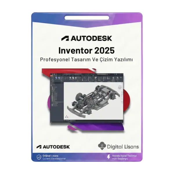Autodesk Inventor Pro 2025 - 1 Yıl Lisans