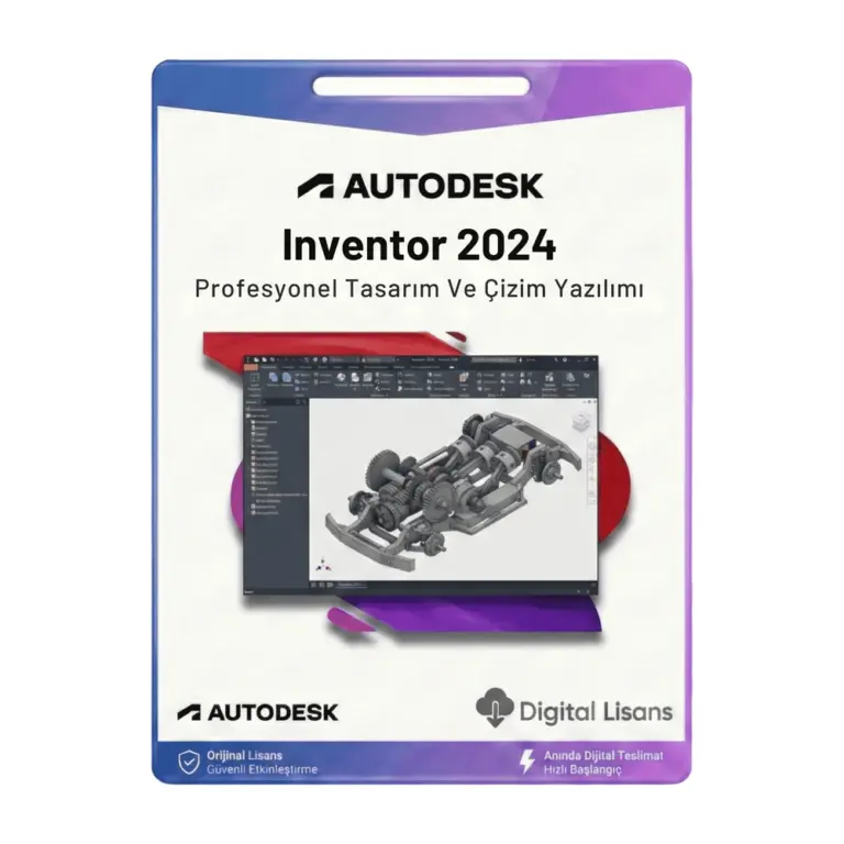 Autodesk Inventor Pro 2024 - 1 Yıl Lisans