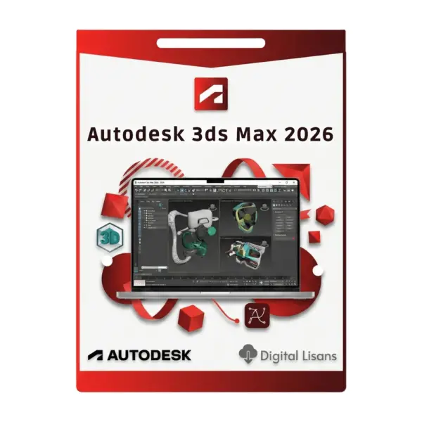 Autodesk 3ds Max 2026 - 1 Yıl Lisans