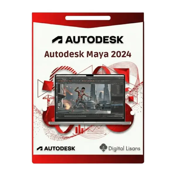 Autodesk Maya 2024 - 1 Yıl Lisans (Windows & Mac Uyumlu)