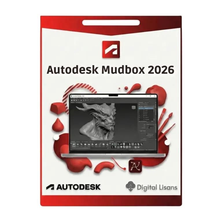 Autodesk Mudbox 2026 - 1 Yıl Lisans (Windows & Mac Uyumlu)