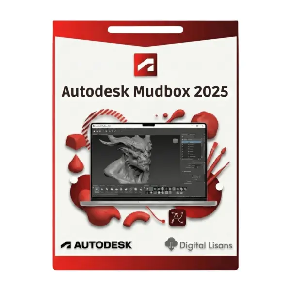 Autodesk Mudbox 2025 - 1 Yıl Lisans (Windows & Mac Uyumlu)