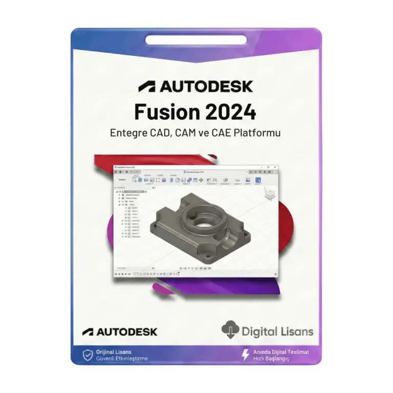 Autodesk Fusion 2024 - 1 Yıl Lisans