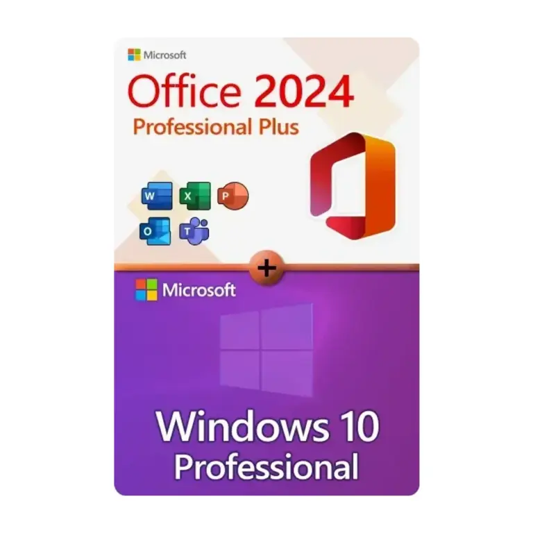 Windows 10 Pro & Office 2024 Dijital Lisans Key