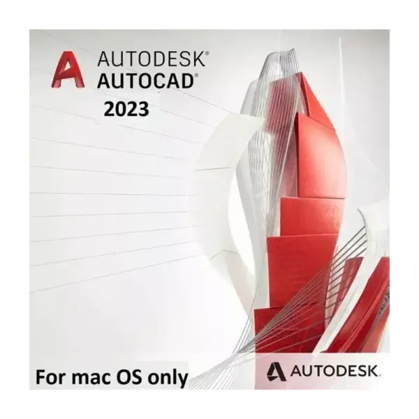 AutoCad 2023 For MAC 1 YIL 1 KULLANICI