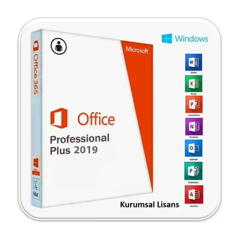 Office 2019 Pro Plus Dijital Lisans Anahtarı Key 32&64 Bit