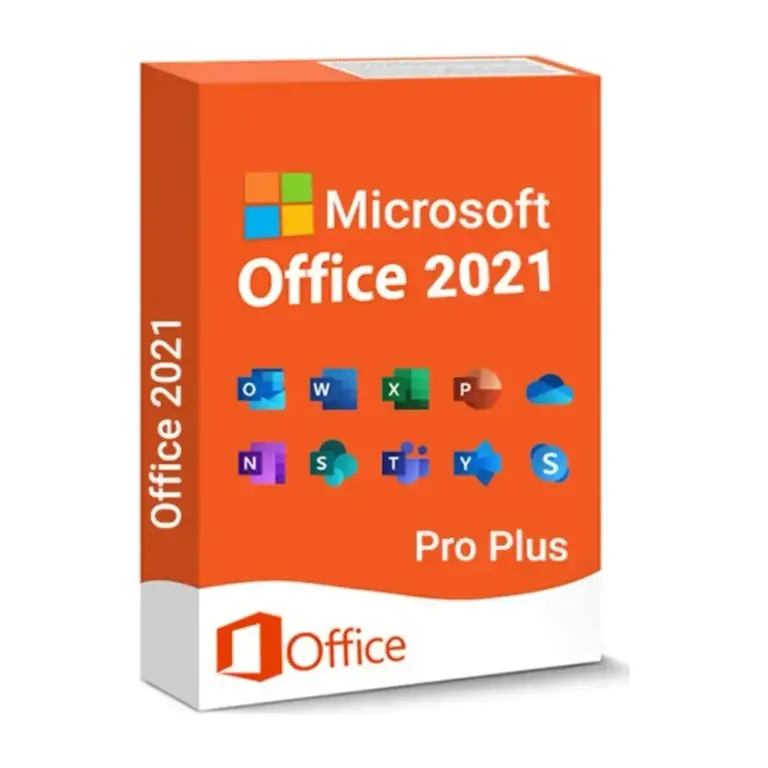 Office 2021 Pro Plus Retail FPP Kurumsal Dijital Lisans Anahtarı Süresiz