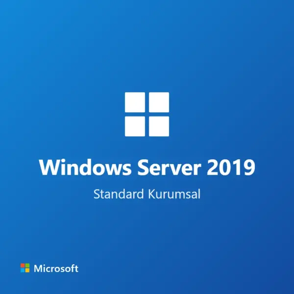 Windows Server 2019 Standard Kurumsal