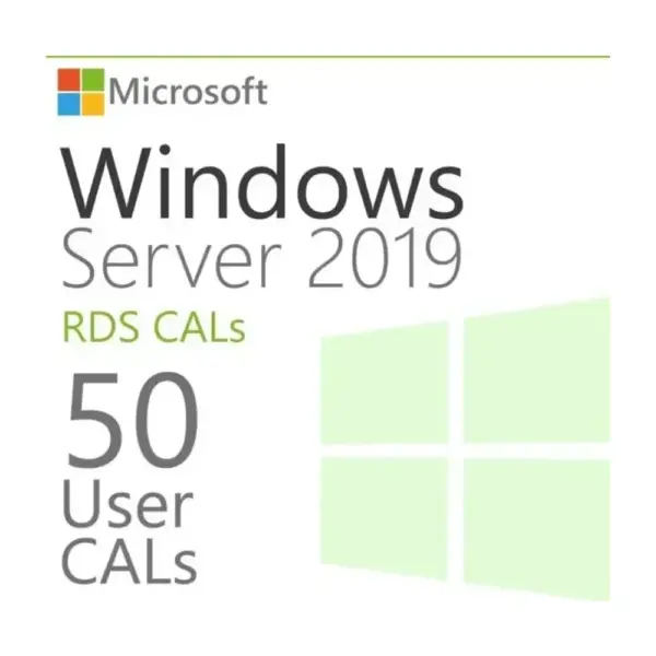 Windows Server 2019 Remote Desktop Services (RDS)–50 User CAL