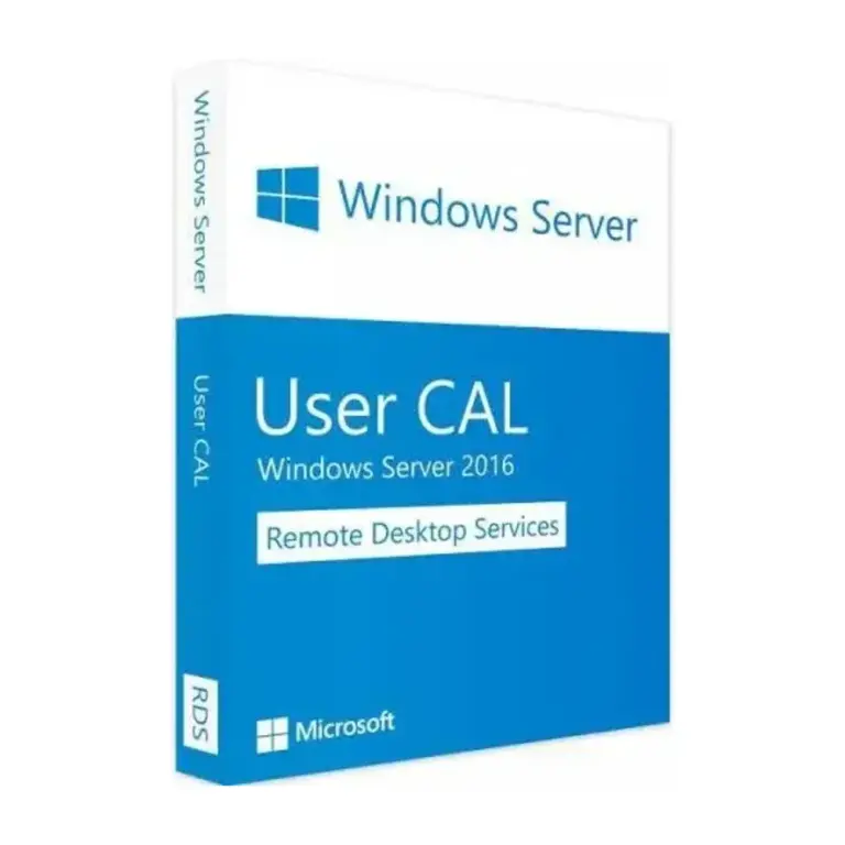 Microsoft Server 2016 - 20 Kullanıcı RDS CAL lisansı
