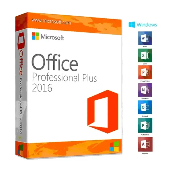 Office 2016 Pro Plus Retail FPP Kurumsal Dijital Lisans