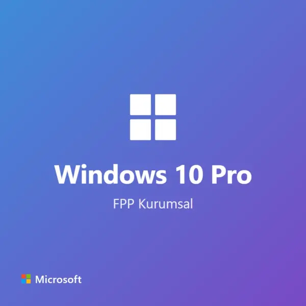Windows 10 Pro FPP Kurumsal