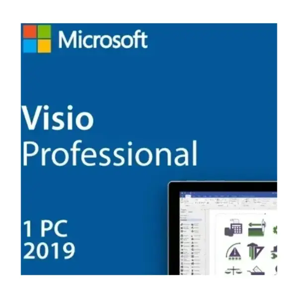 Visio 2019 Oem Lisans Anahtarı 32 & 64 bit Key