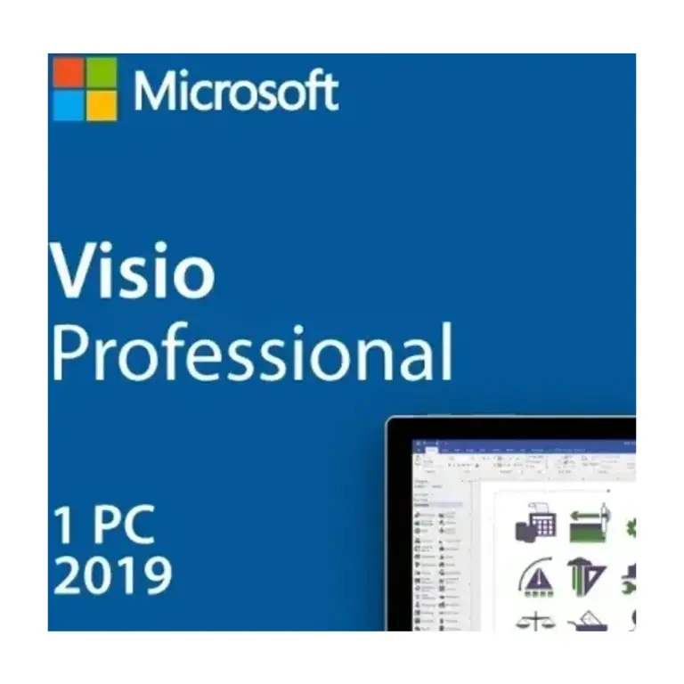 Visio 2019 Oem Lisans Anahtarı 32 & 64 bit Key